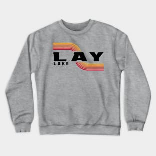 Lay Lake 80's Retro Crewneck Sweatshirt